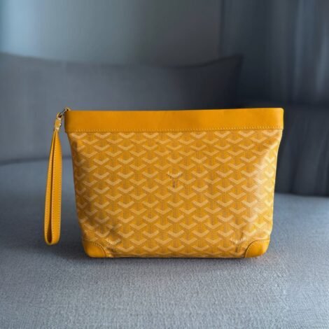 Goyard Conti Pouch – Yellow