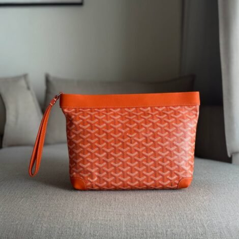 Goyard Conti Pouch – Orange