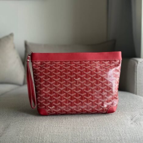 Goyard Conti Pouch – Red