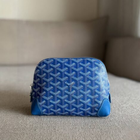 Goyard Vendôme Cosmetic Pouch – Sky Blue