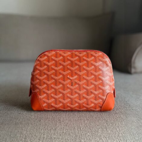 Goyard Vendôme Cosmetic Pouch – Orange