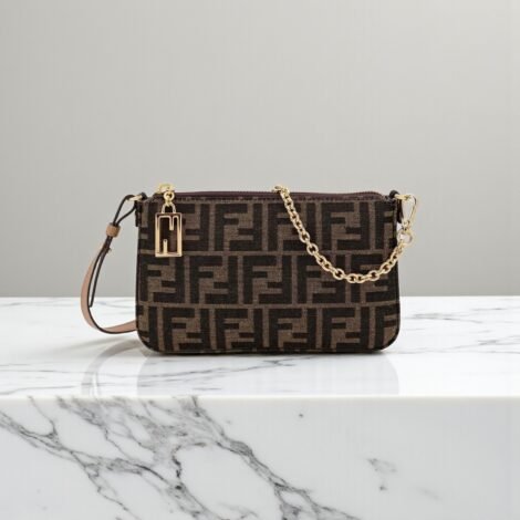 Fendi Baguette Pouch Shoulder Bag