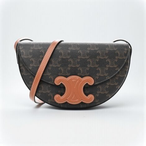 Celine Besace Cuir Triomphe Bag