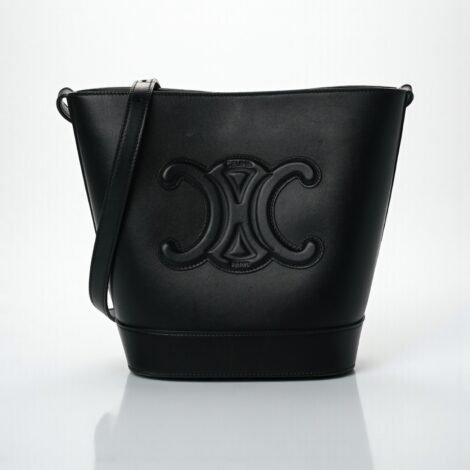 Celine Small Bucket Cuir Triomphe