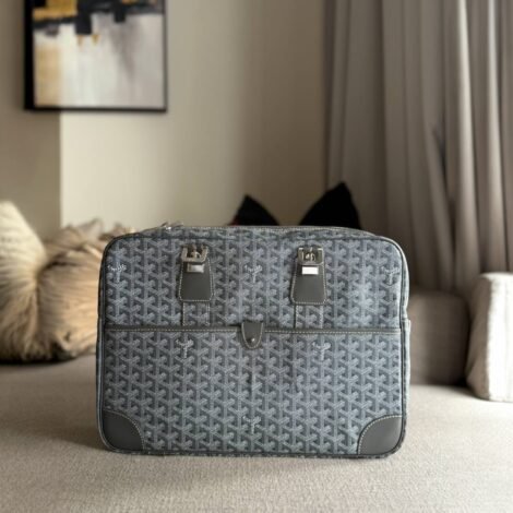 Goyard Ambassade MM Document Case - Grey