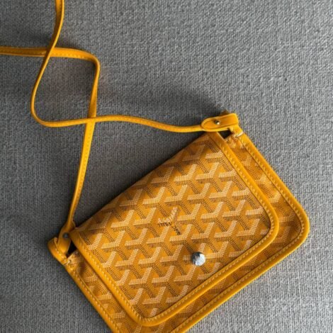 Goyard Plumet Pocket Wallet – Yellow