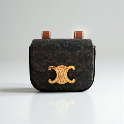 Celine Mini Triomphe Belt Bag Pouch