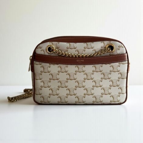 Celine Patapans Triomphe Canvas Bag