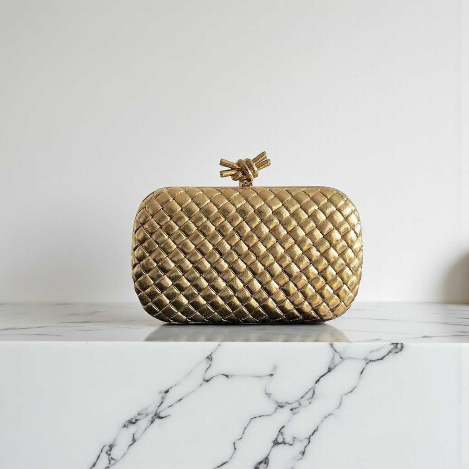 Bottega Veneta Knot Clutch Bag
