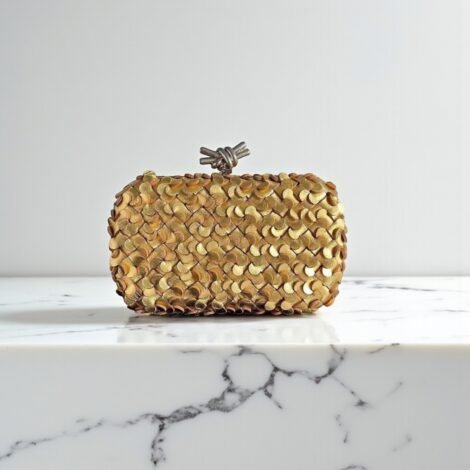 Bottega Veneta Knot Clutch Bag