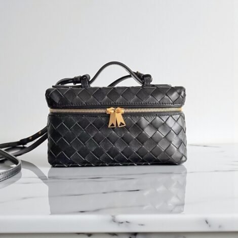 Bottega Veneta Bang Bang Vanity Case Bag - Black