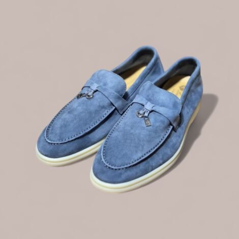 Summer Charms Walk Loafer Suede - Light Blue