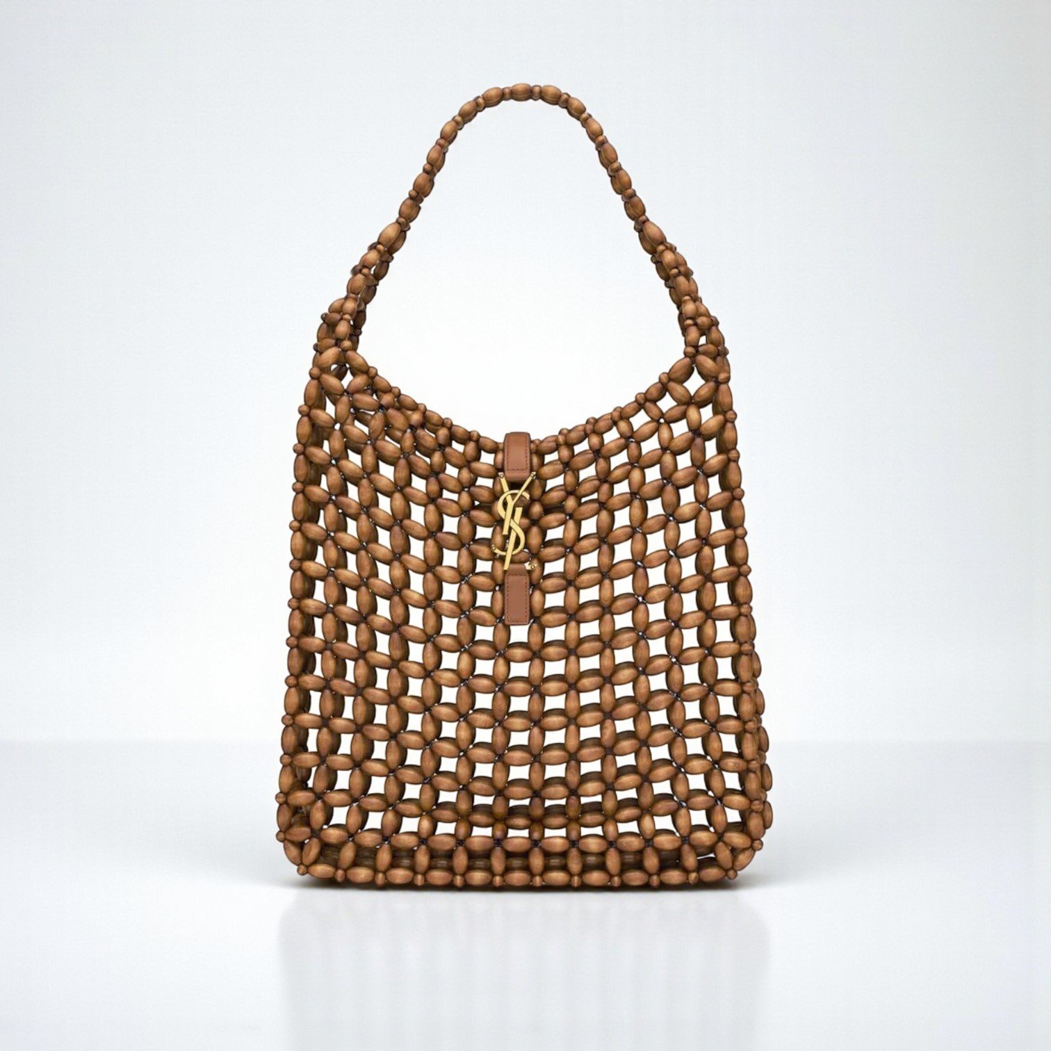 YSL LE 5 À 7 in Wood Beads